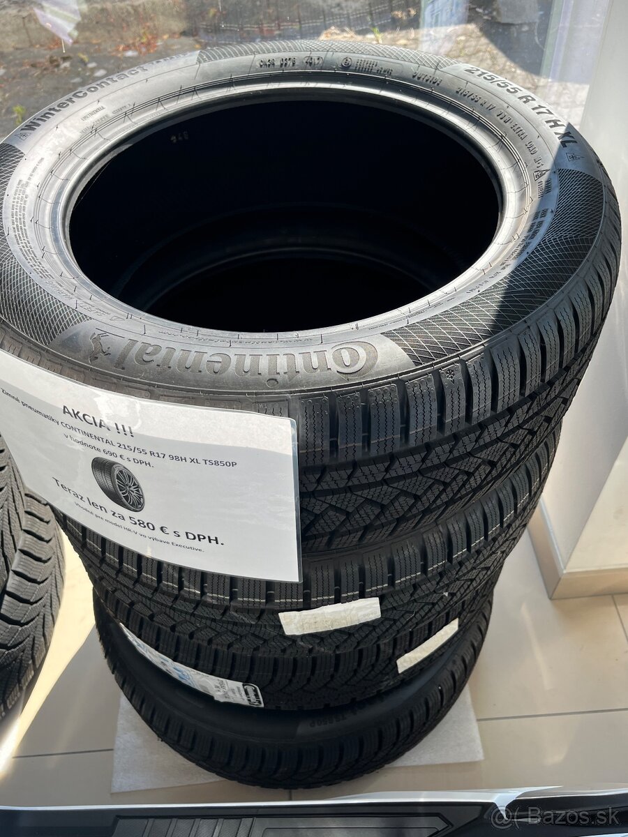 pneu zimné CONTINENTAL 215/55 R17 XL