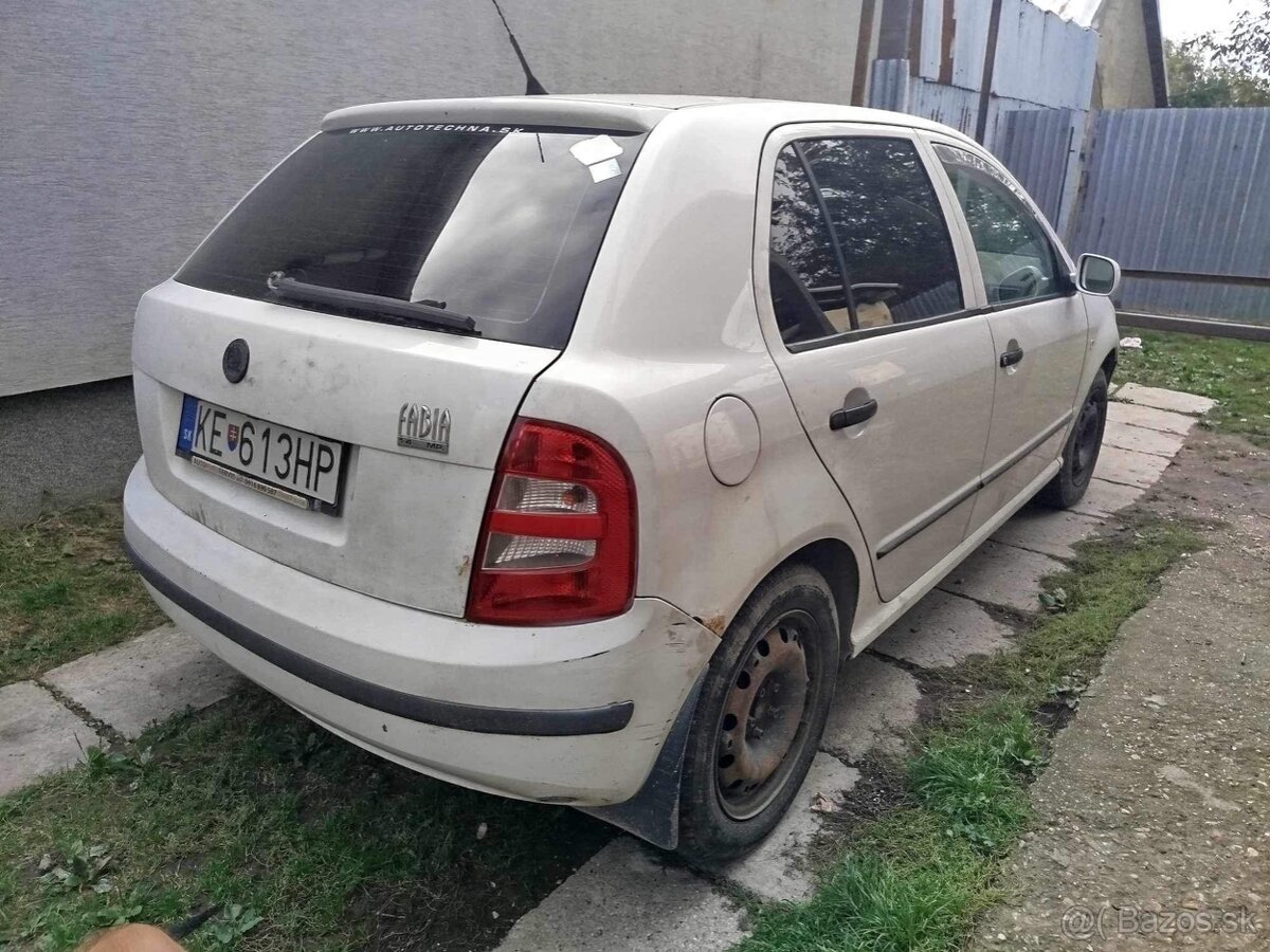 Škoda Fabia 1.4mpi +LPG