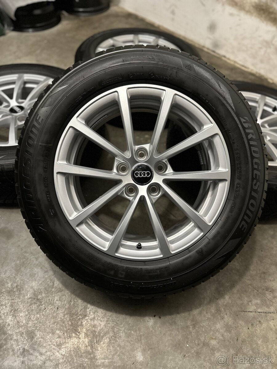 Sada kolies Audi A6 C8 5x112 R17 , 225/60/17 Bridgestone