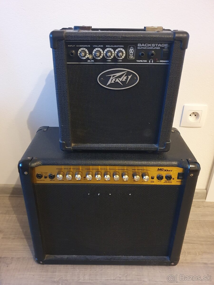 Predám gitarové kombo Marshall MG30DFX