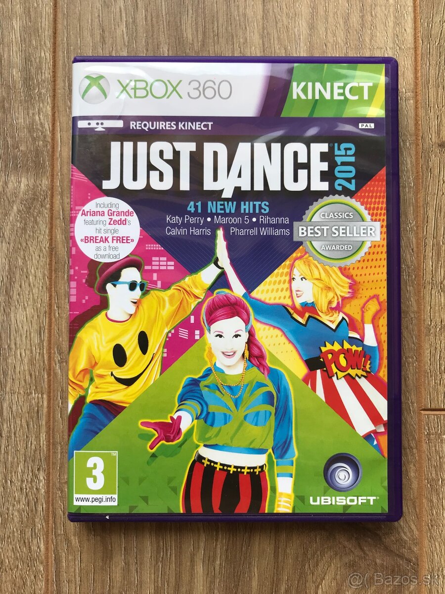 Kinect Just Dance 2015 na Xbox 360