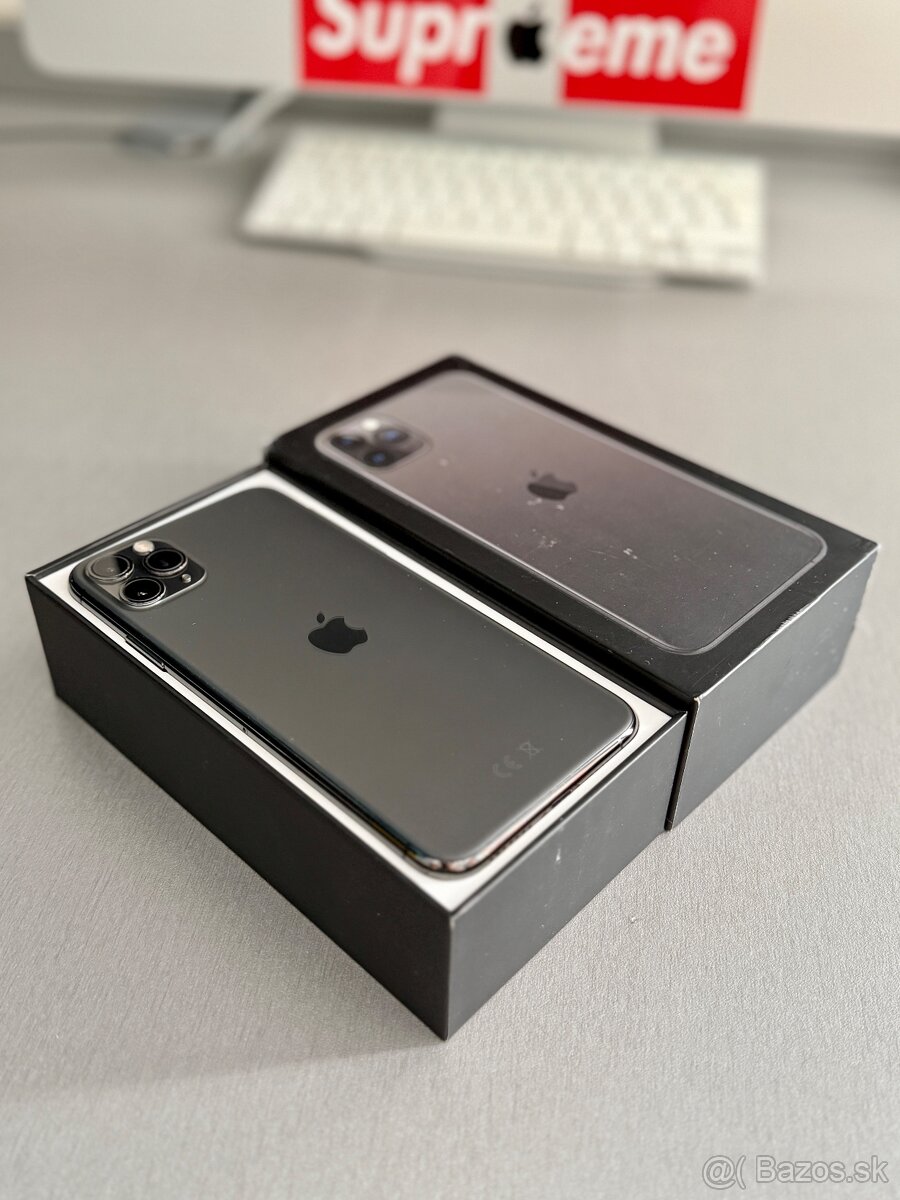 Apple IPhone 11 pro max 256GB (prasknutý displej)