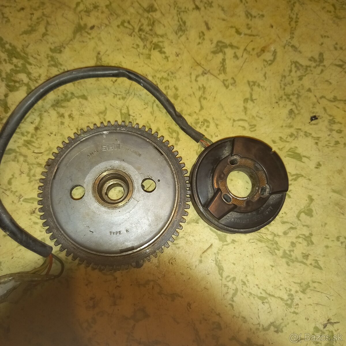 Zapaľovanie stator+rotor Amal SEM