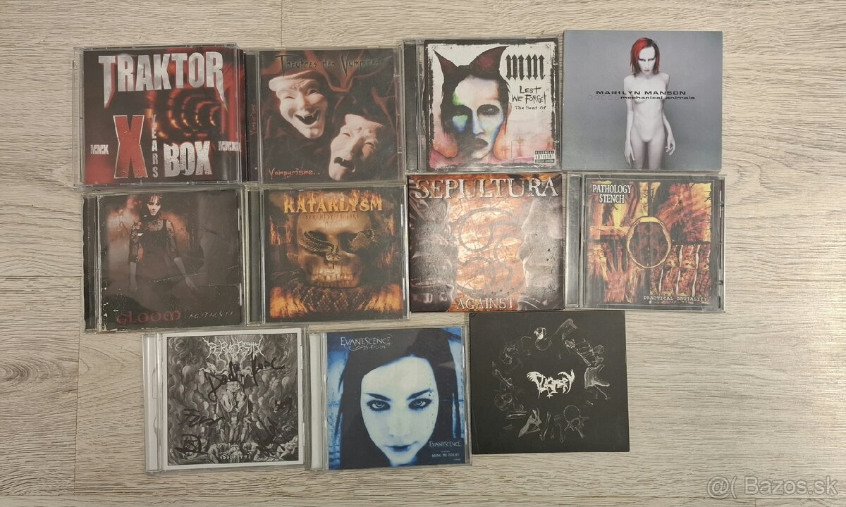 cd zbierka metal/hardrock