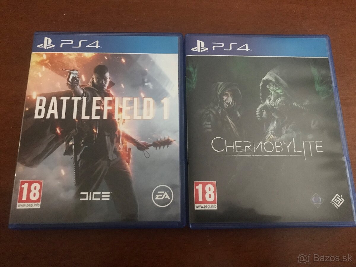 Hry PS4 - Battlefield 1 & Chernobylite