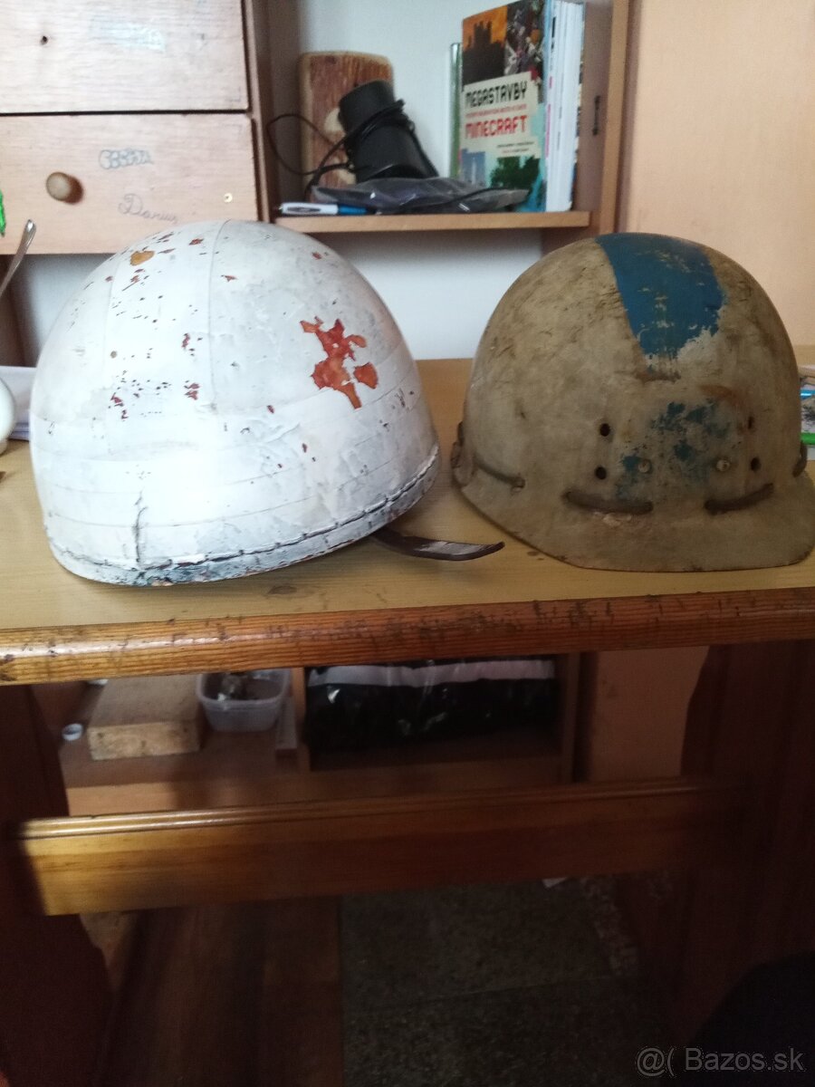 Kokosová helma Jawa pionier , banícka helma