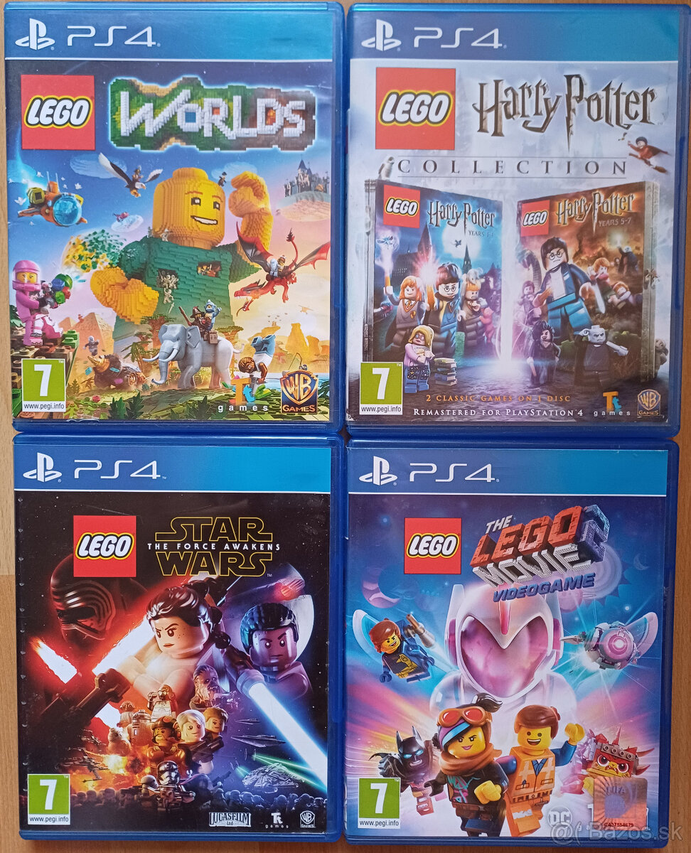 Playstation 4 LEGO hry ps4