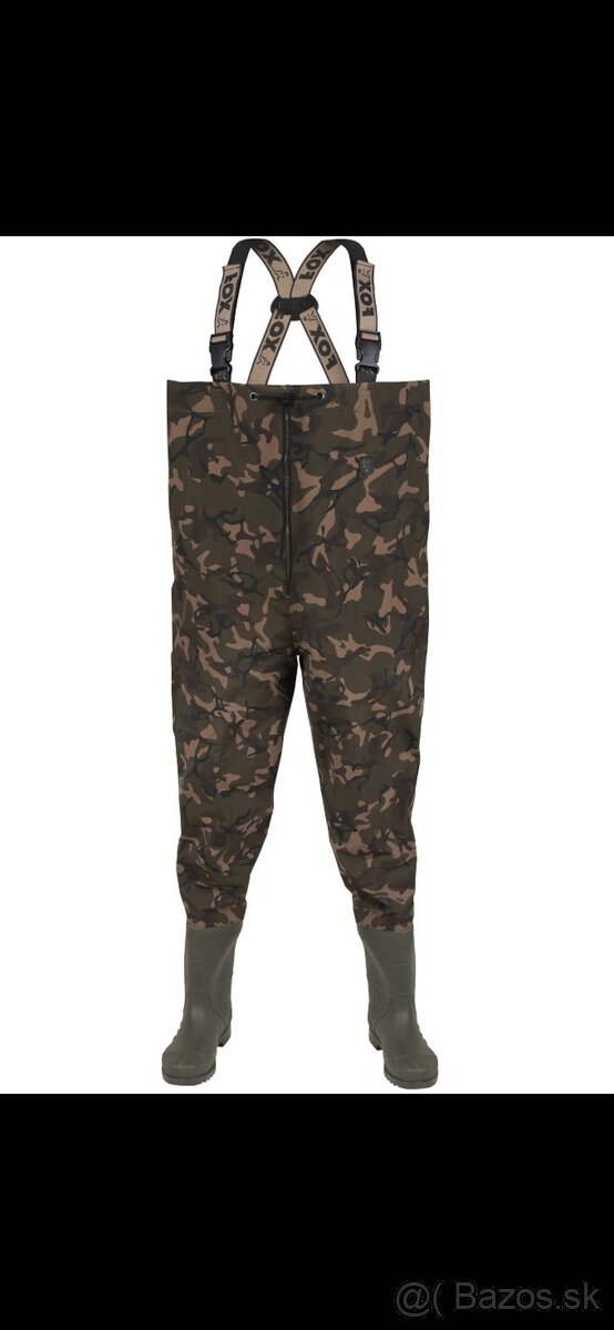 Prsačky Fox Lightweight Camo Waders Veľkosť 44