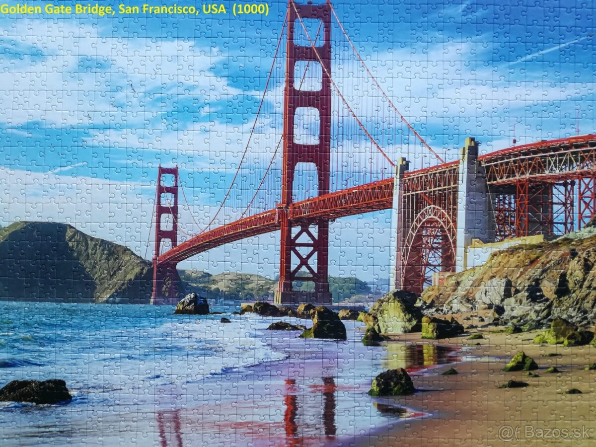 Puzzle 1000 dielikové San Francisco