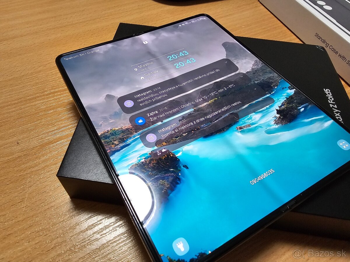 Samsung galaxy z fold 5 512gb čierny