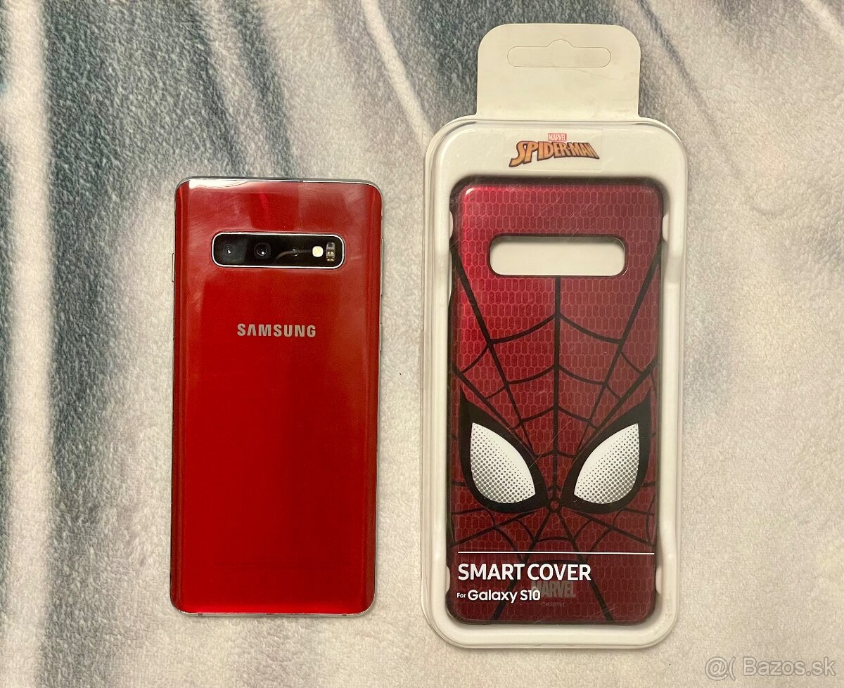 Samsung galaxy S10 cardinal red 8/128gb dualsim