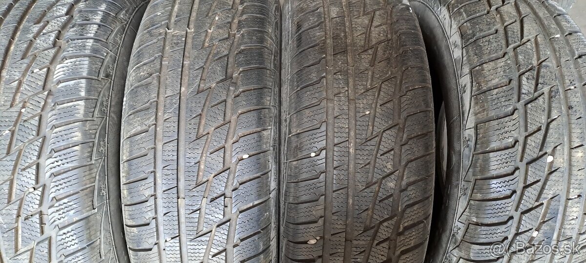 Predám 4ks jazdené zimné pneumatiky 265/70r16-112T Matador