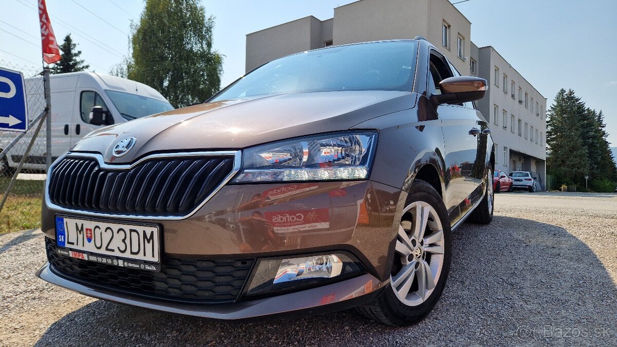 Rezervované Škoda Fabia Combi 1.0 TSI Team LED