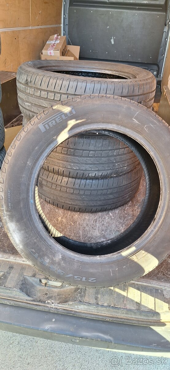 Letné pneumatiky 215/55 R17