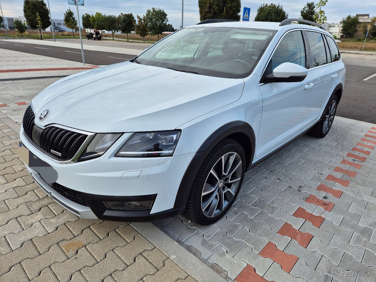 Škoda Octavia Scout 4x4 2018 135kw automat