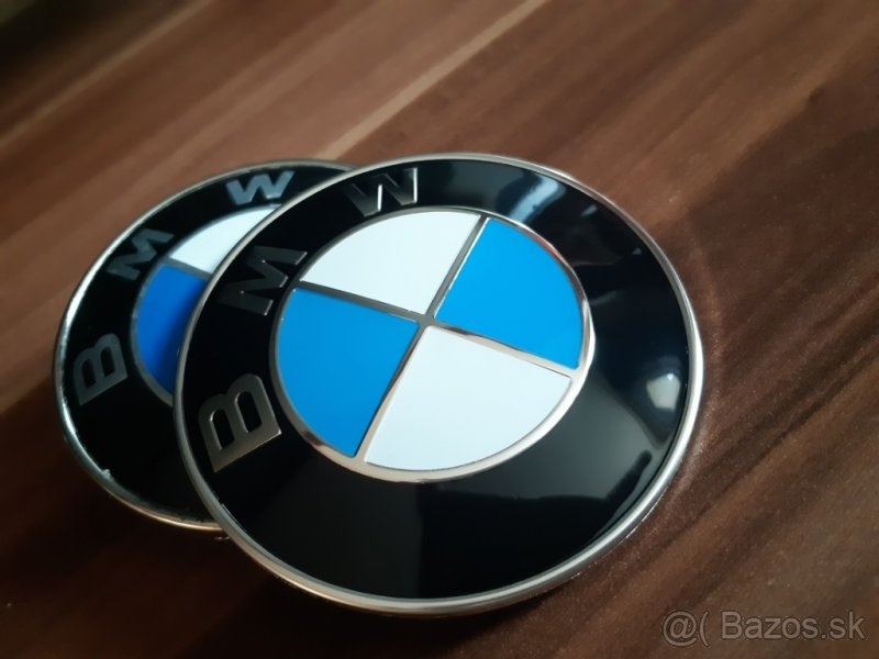 BMW EMBLEM/ZNAK 82/78/74 a 68mm krytky do kolies