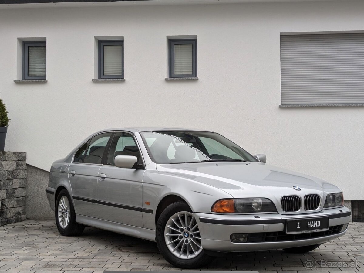 BMW 540iA E39, 1.majitel, orig 56.000km