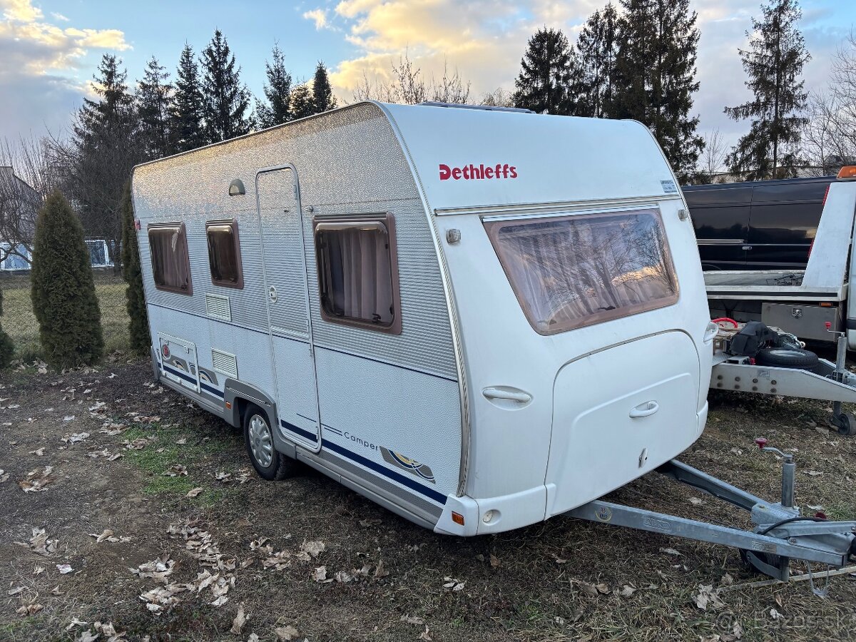 Predám karavan Dethleffs Camper 430 -bojler-sprcha r.v.2002