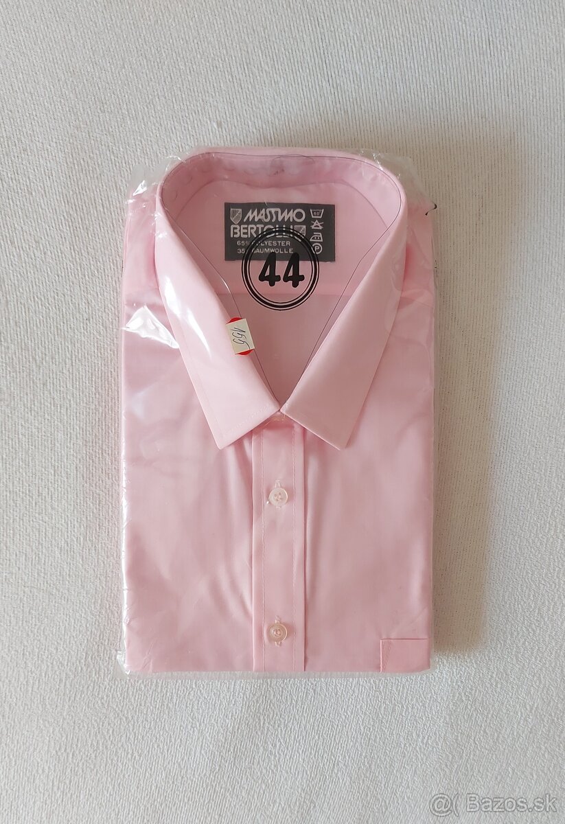 Pánska ružová košeľa