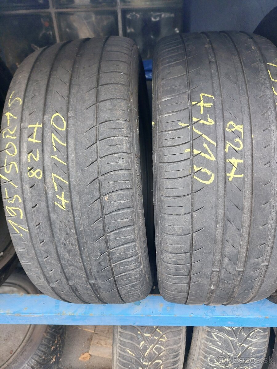 Predam letne pneu 2x 195/50R15 82H Michelin