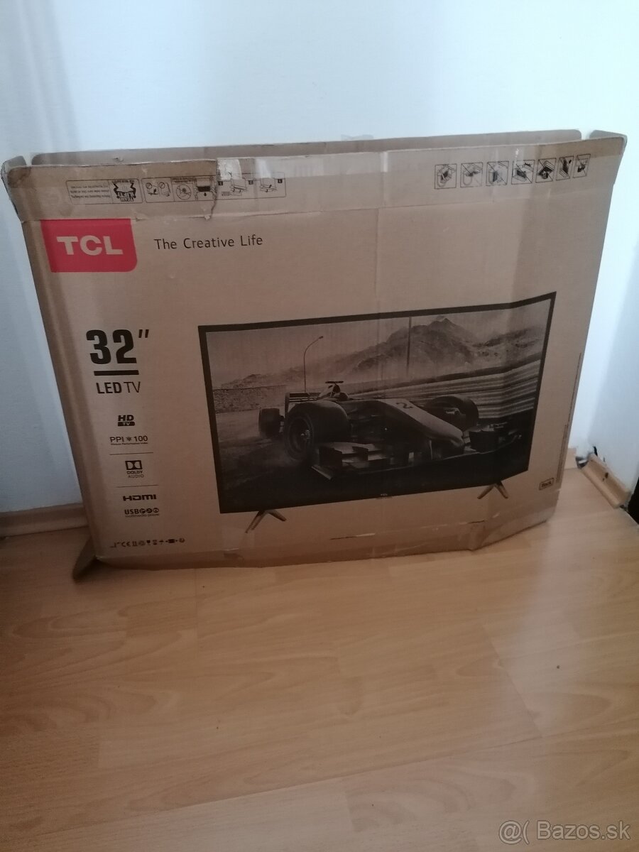 PREDÁM TELEVÍZOR TCL. Š/73 V/43, PONÚKNITE AKO NOVÝ.