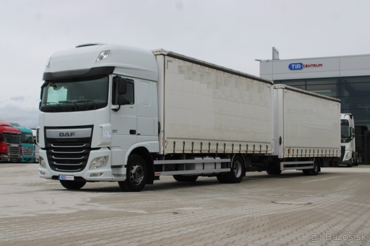 DAF XF 440 FA,NEZÁVISLÁ KLIMATIZACE + PŘÍVES WECON