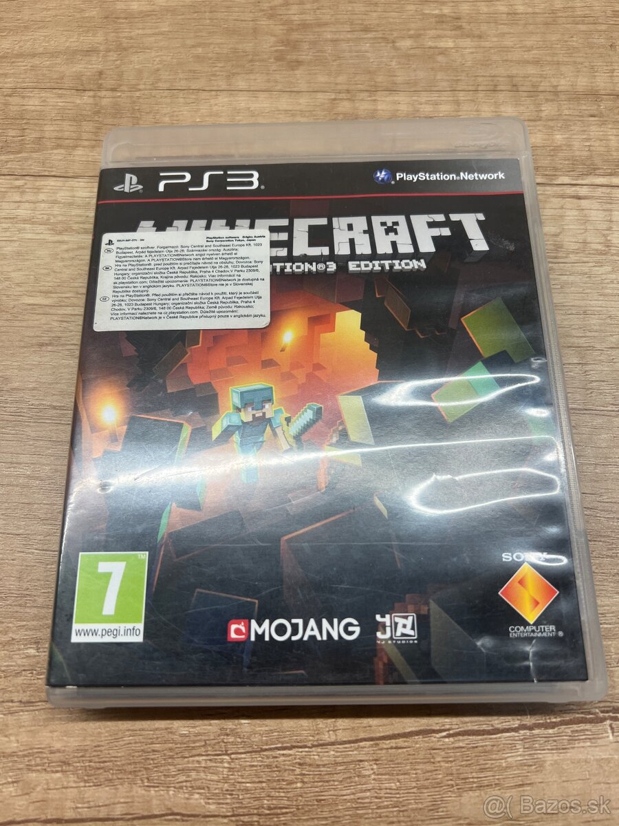 Minecraft Ps3 100% funkčné Minecraft playstation 3