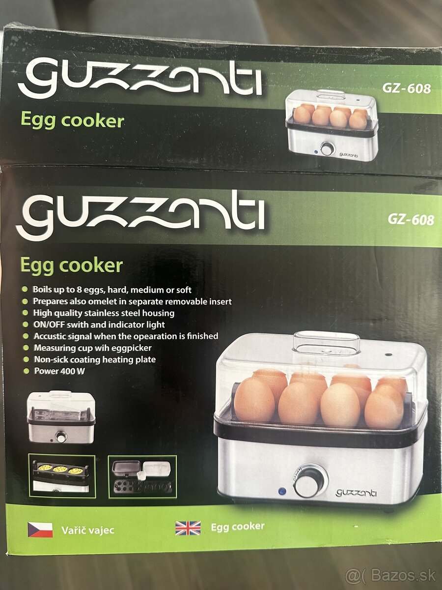 Varic na vajcia/egg cooker guzzanti gz 608