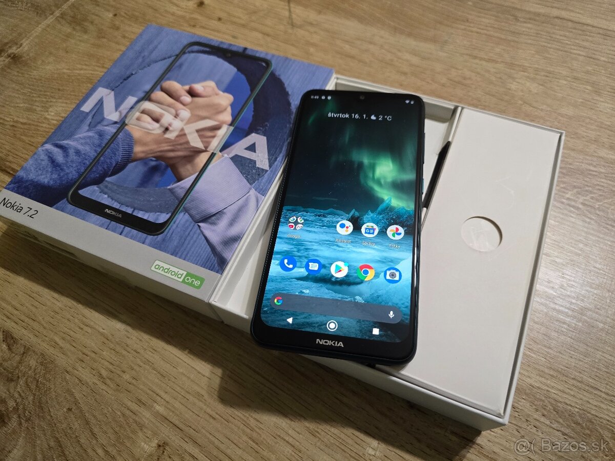 Nokia 7.2 v TOP stave nepouzivana iba odlozena je vhodna aj