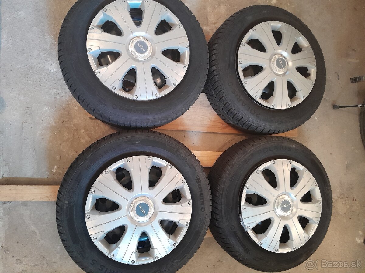 Predám zimné pneumatiky Barum Polaris 195/65 R15