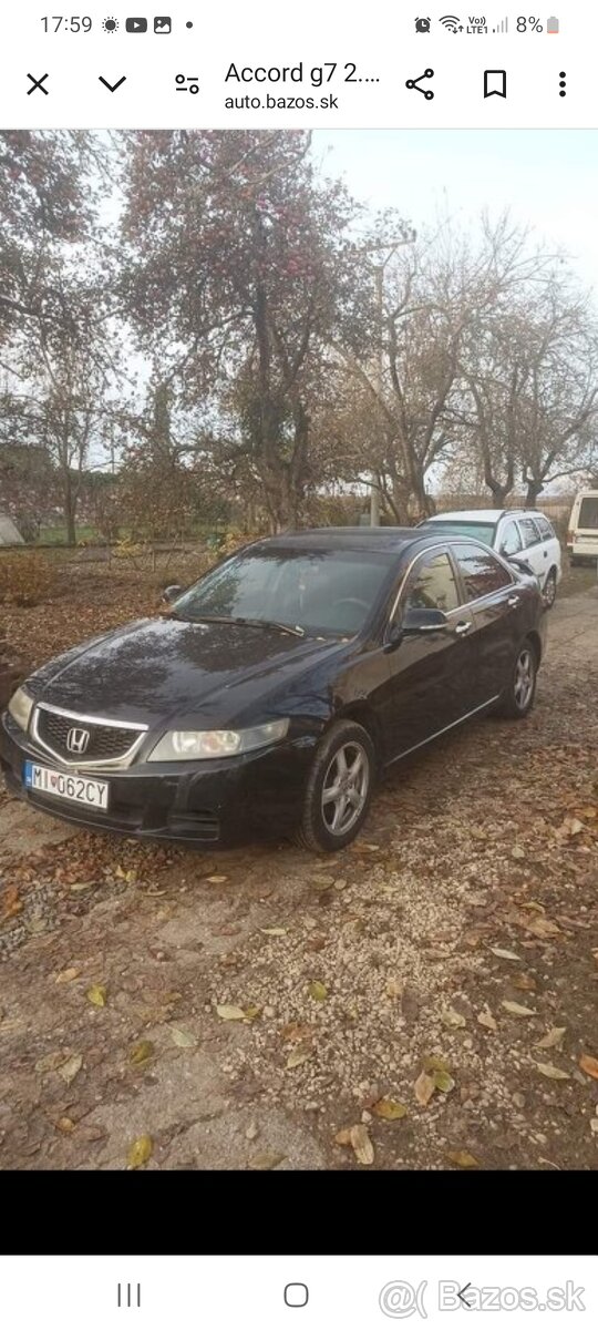 Honda accord g7 2.2i-cdti 2005