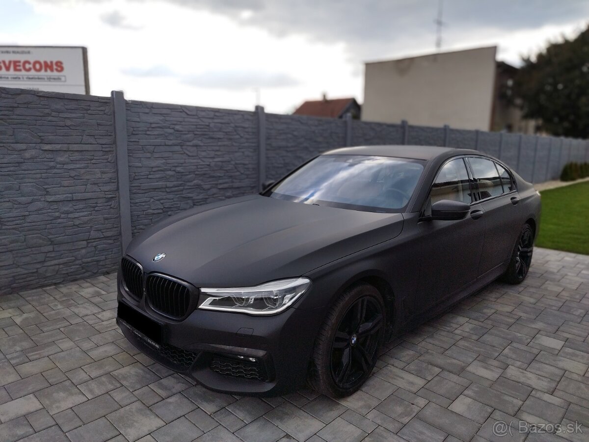 BMW 740D xDrive A/T 235kw, 95tis. km, nová STK/EK,po servise