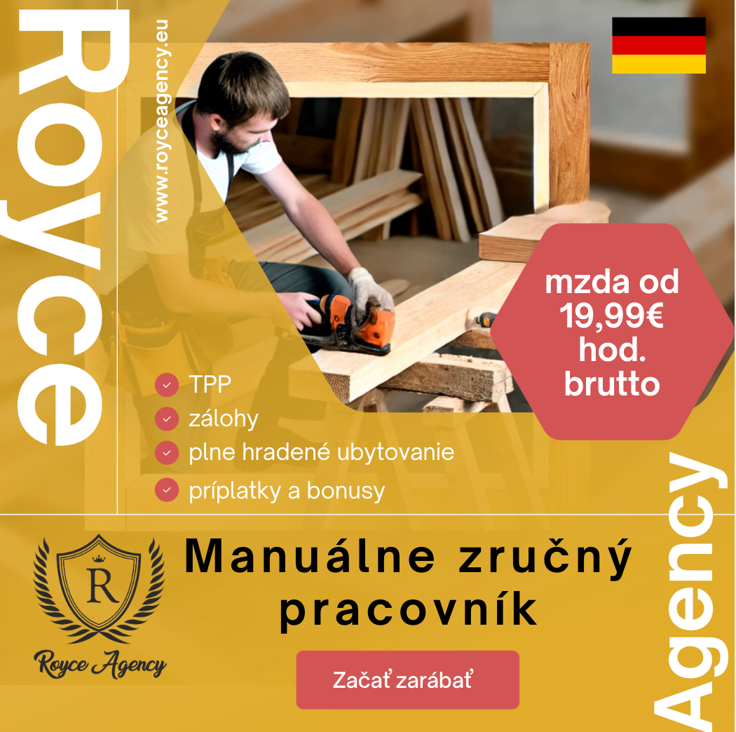 Manuálne zručný pracovník - drevospracujúci priemysel