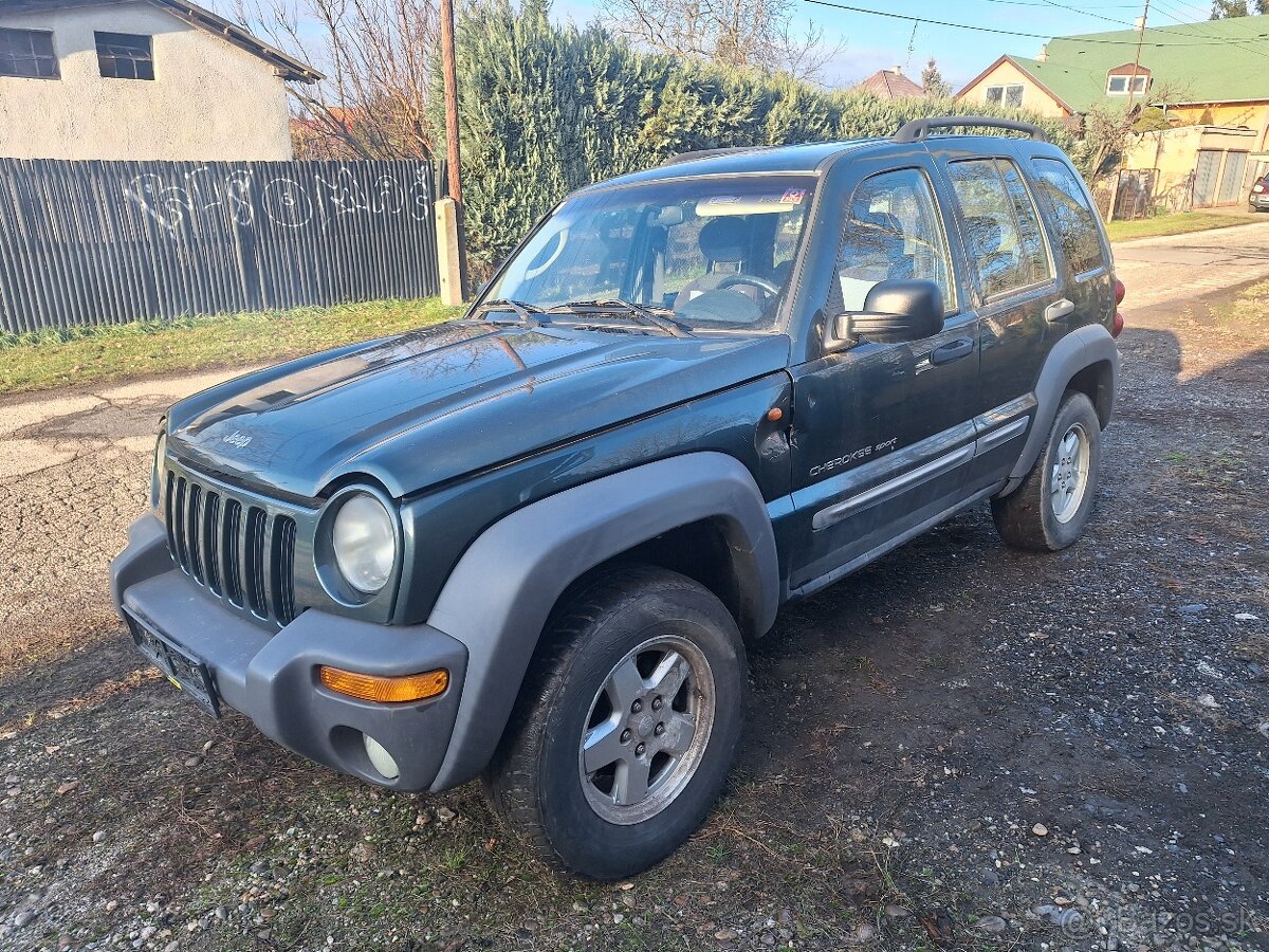 JEEP CHEROKEE 2,5 CRDI 4X4 ŤAŽNÉ