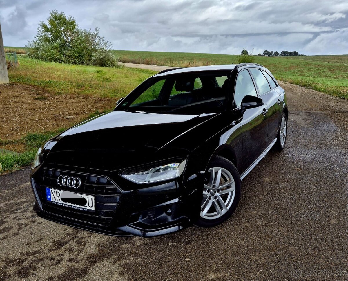 Audi A4 avant,155tis.km, Black edition, 2020, 190koní, ťažné