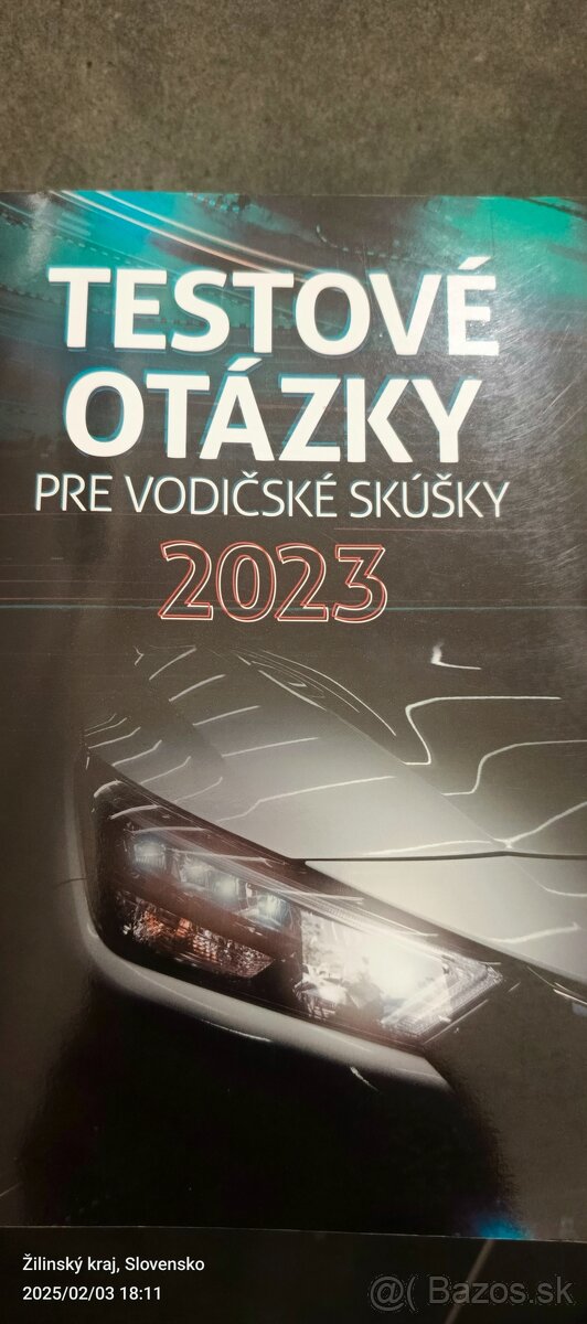 Testové otázky pre vodičské skúšky