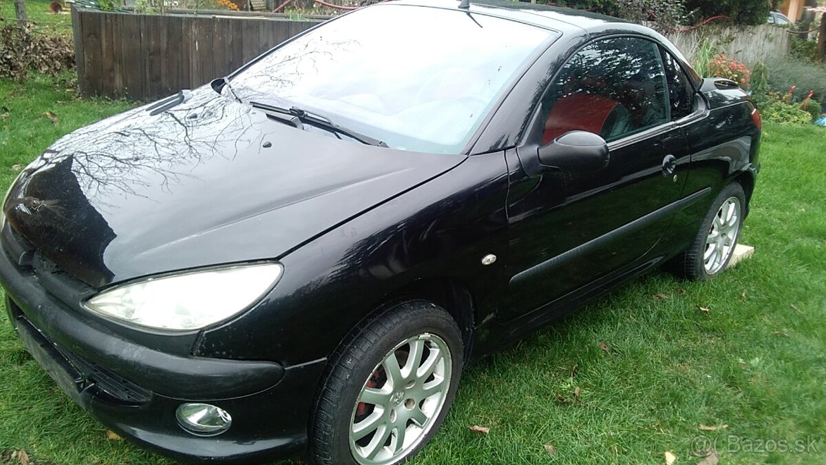 Rozpredám Peugeot 206cc