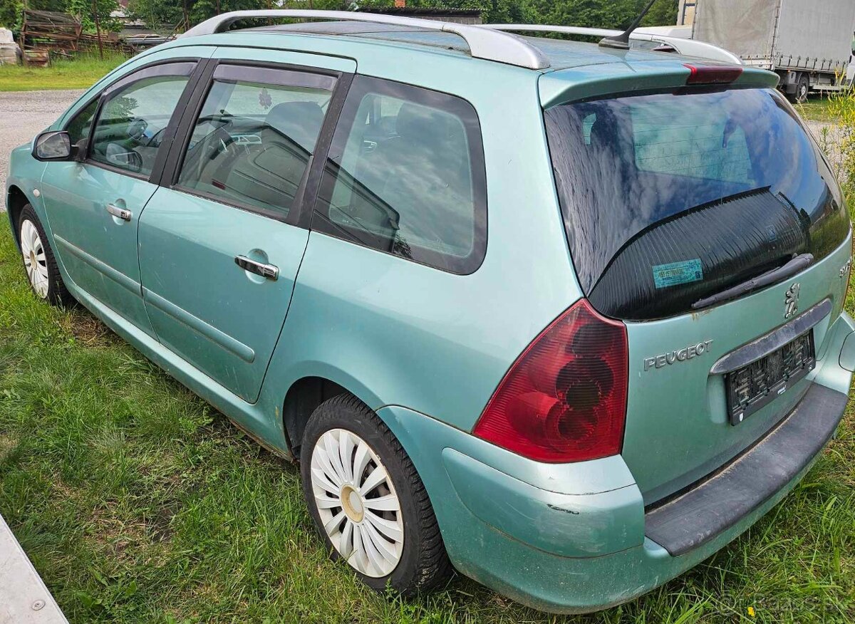 Rozpredám Peugeot 307 1.6 HDI 80kw 2004