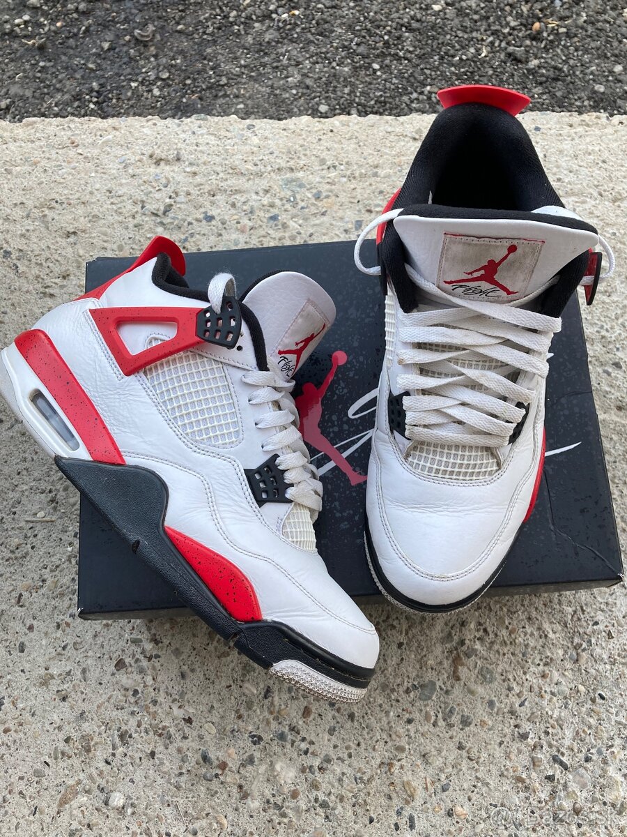 Jordan 4 red cement