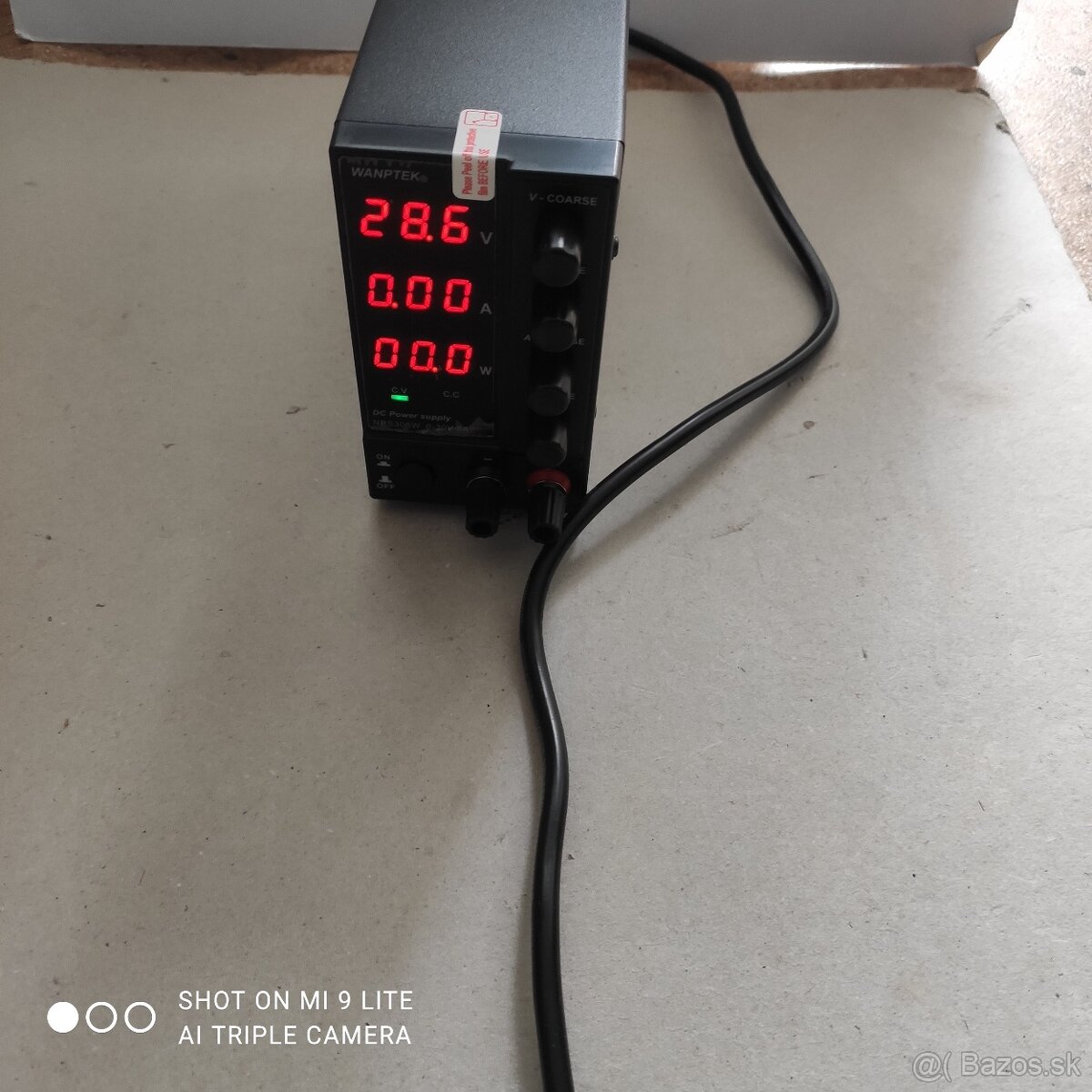 Predam nový laboratorny zdroj 0-30V/10A/300W