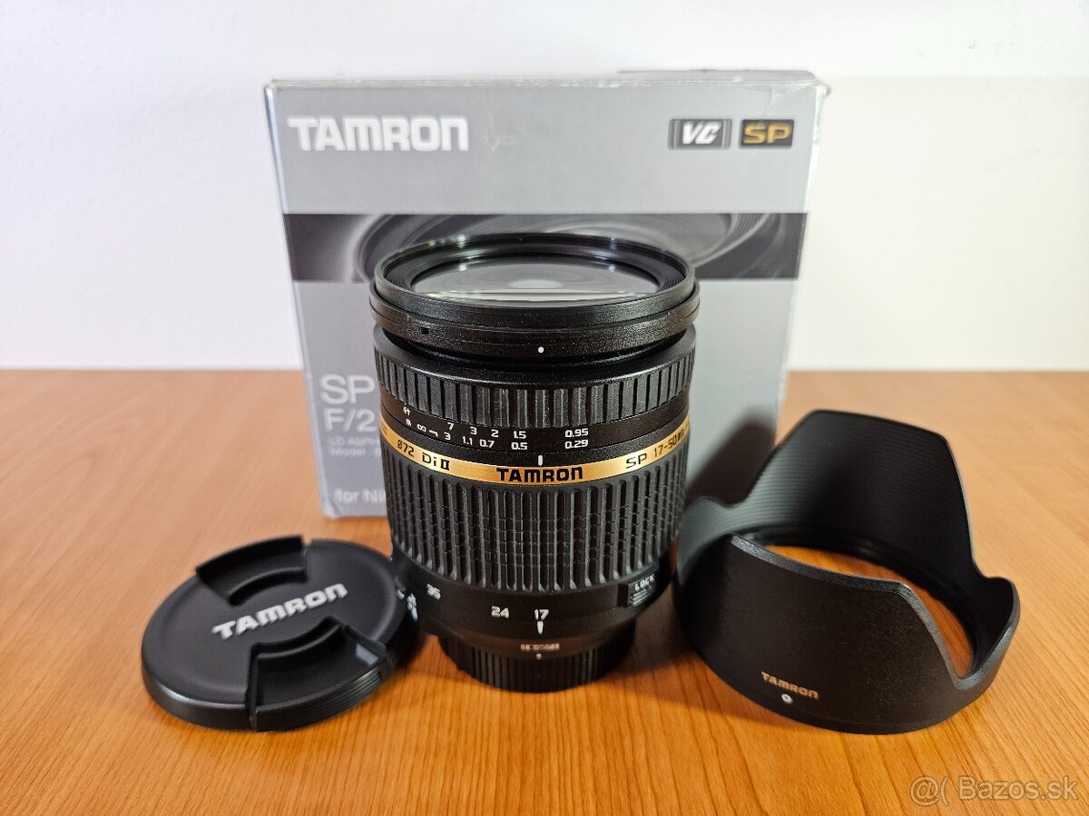 Tamron AF SP 17-50mm f/2,8 XR Di II VC pre Nikon - TOP STAV