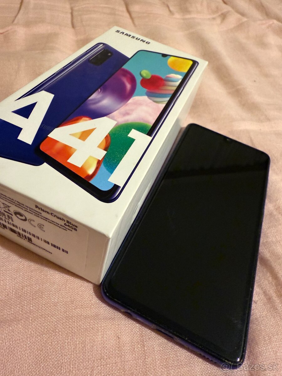 Samsung A41, 64gb, cierny