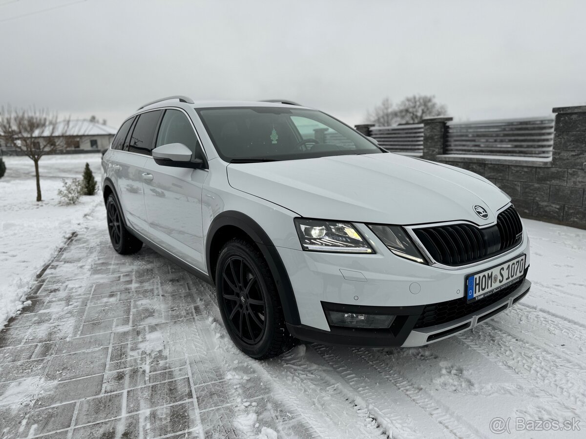 Skoda Octavia Scout 2.0TDI DSG 135kW 4x4