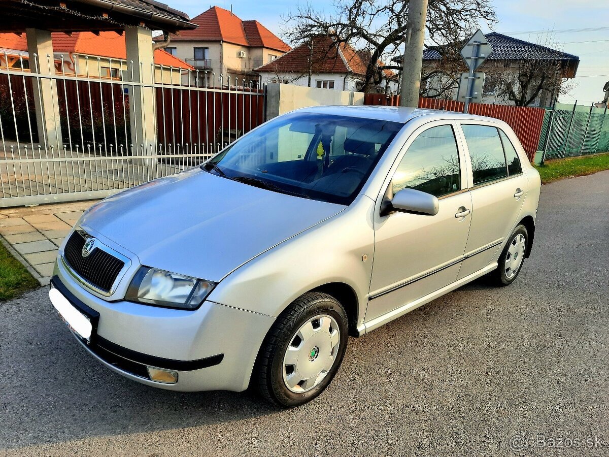 Škoda Fabia 1,4MPI 50KW BENZÍN ATRACTIV 86000.KM