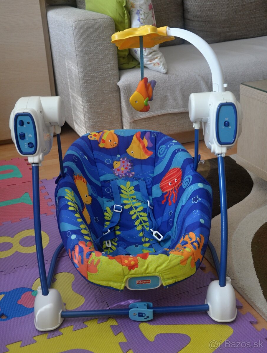 Fisher-Price Ocean Wonders hojdačka a sedátko