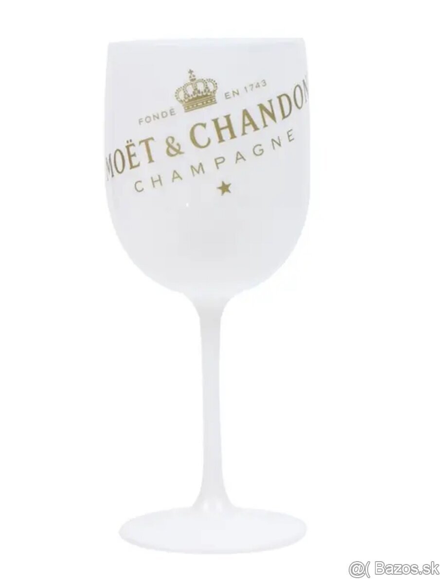 Moët&Chandon Luxusné biele poháre, Moet pohár, poháre