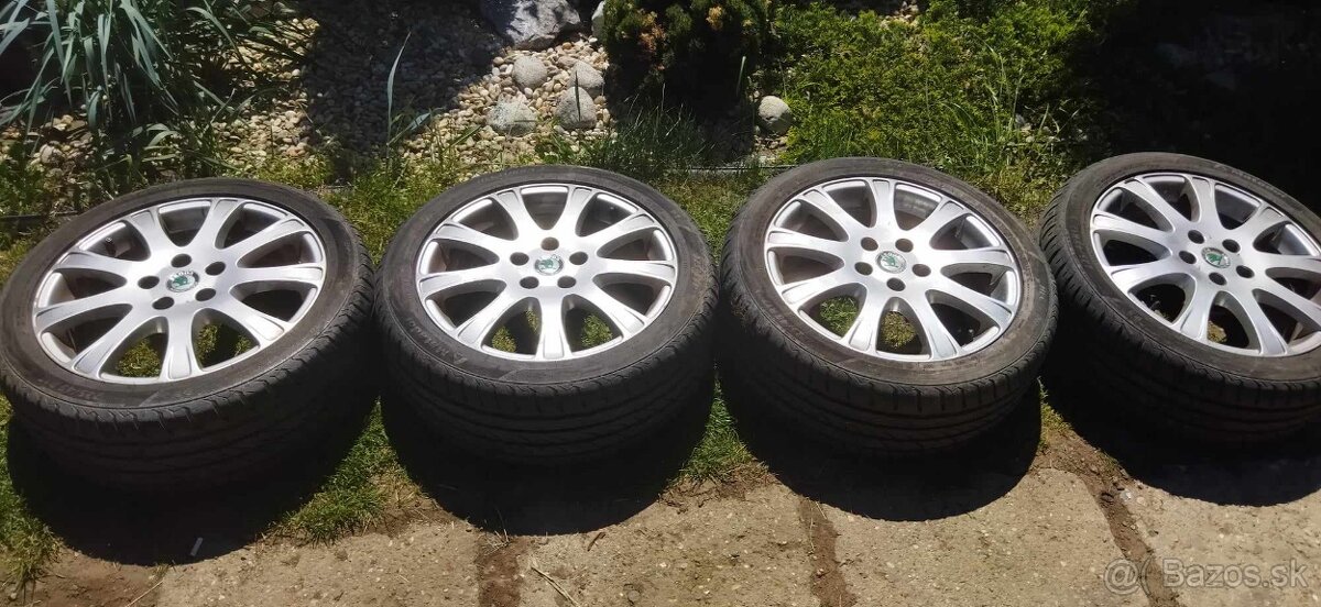 Elektróny 5x112 R17 škoda