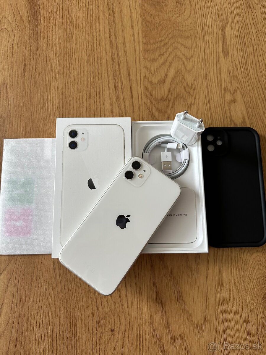 iPhone 11 128 gb White - komplet príslušenstvo, záruka