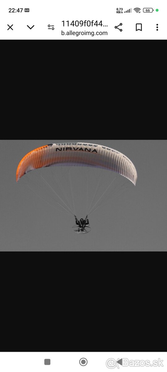 Paramotor klzak Dudek Nucleon 31