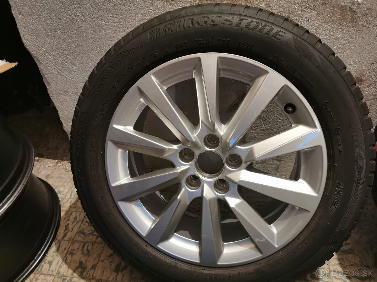 Audi A1 - originál 16" alu so zimnými pneu DOT 23